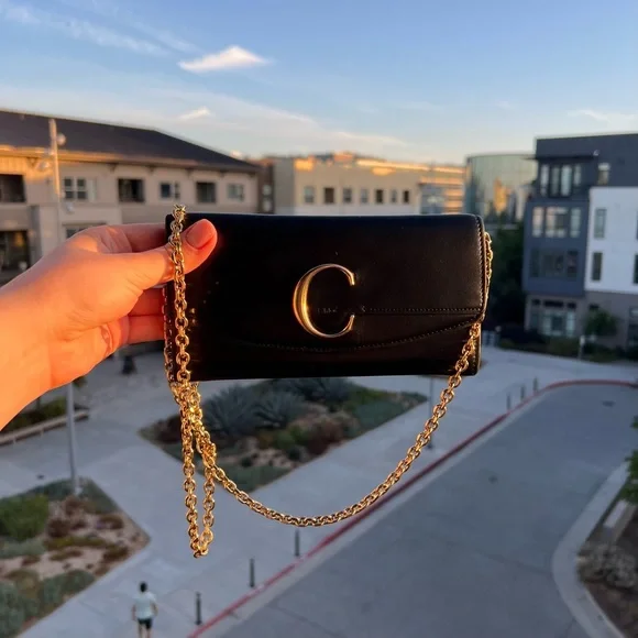 Authentic Chloe C wallet purse bag handbag Chloé chloè - Picture 7 of 12